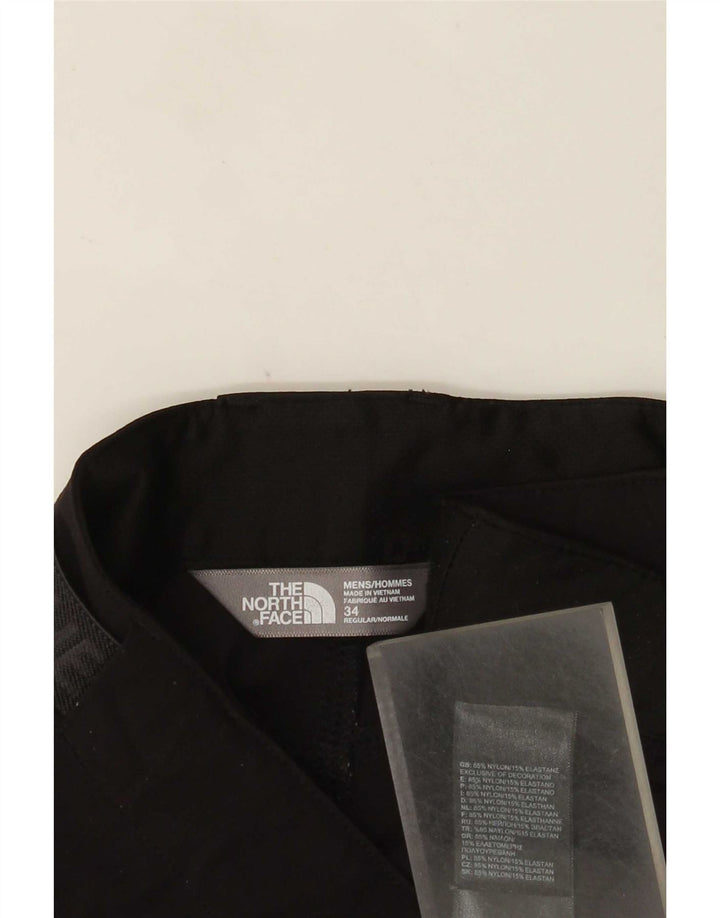 Το ανδρικό γραφικό σορτς Cargo North Face W34 μεγάλο μαύρο νάιλον