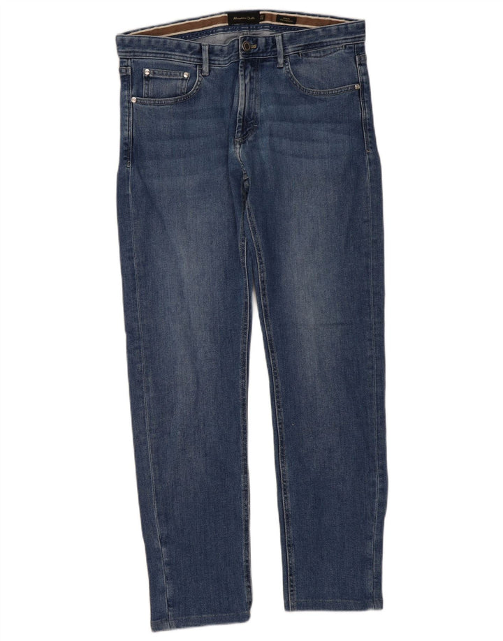 Massimo Dutti Ανδρικό Slim Jeans EU 42 Large W32 L30 Blue