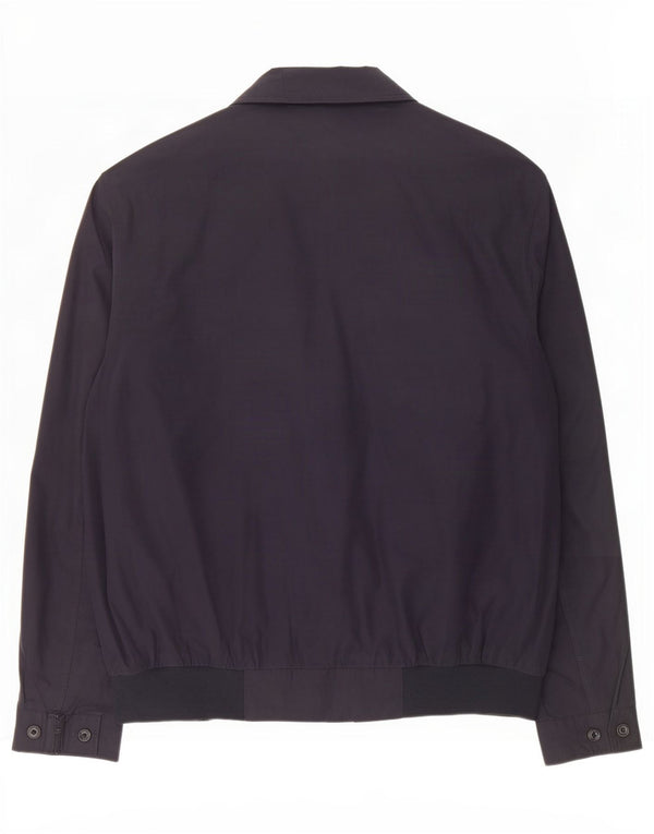 Marks & Spencer Mens Blue Harbour Bomber Jacket UK 40 Large Navy Polyester