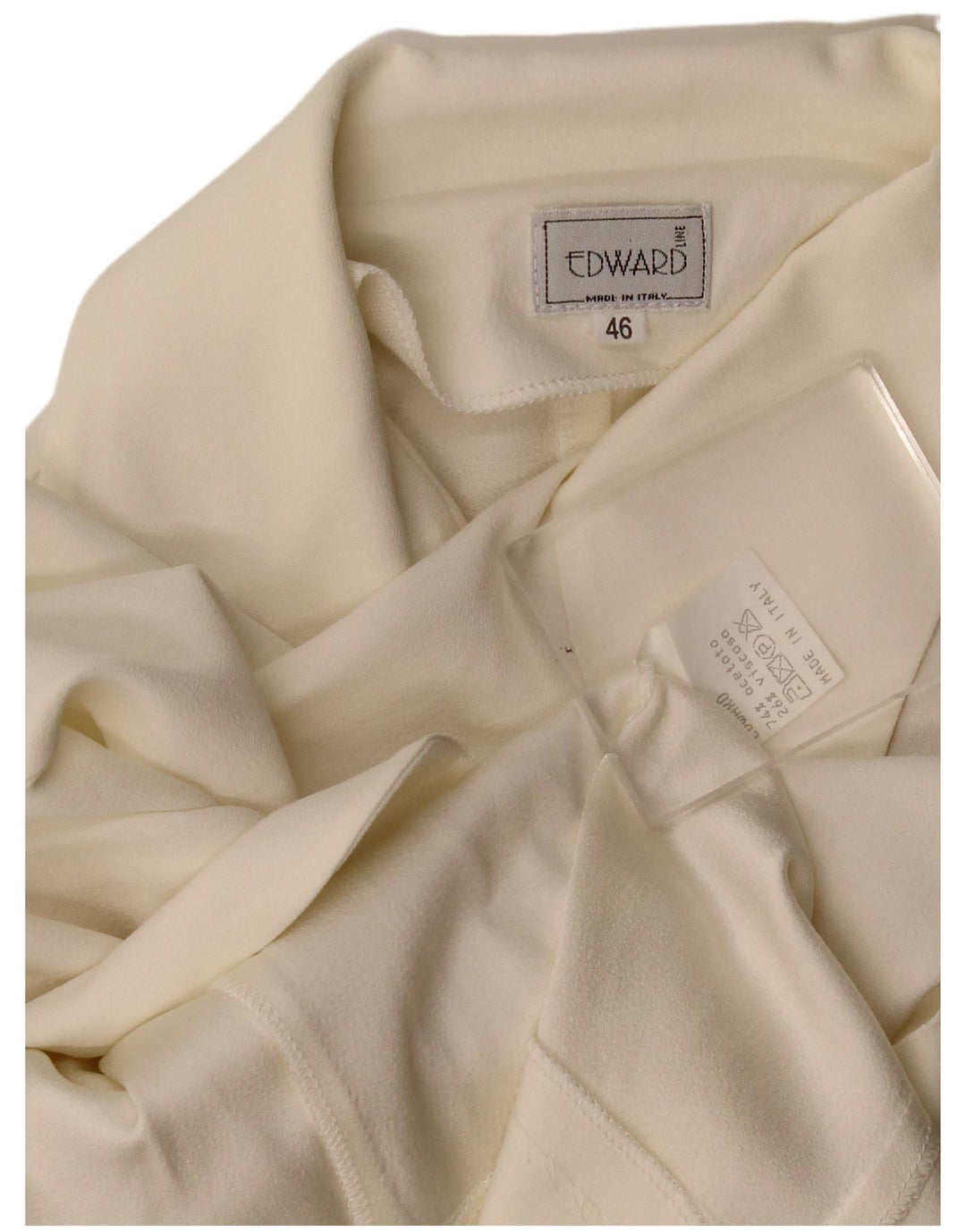 Γυναικεία ζακέτα Edward IT 46 Large Off White Acetate