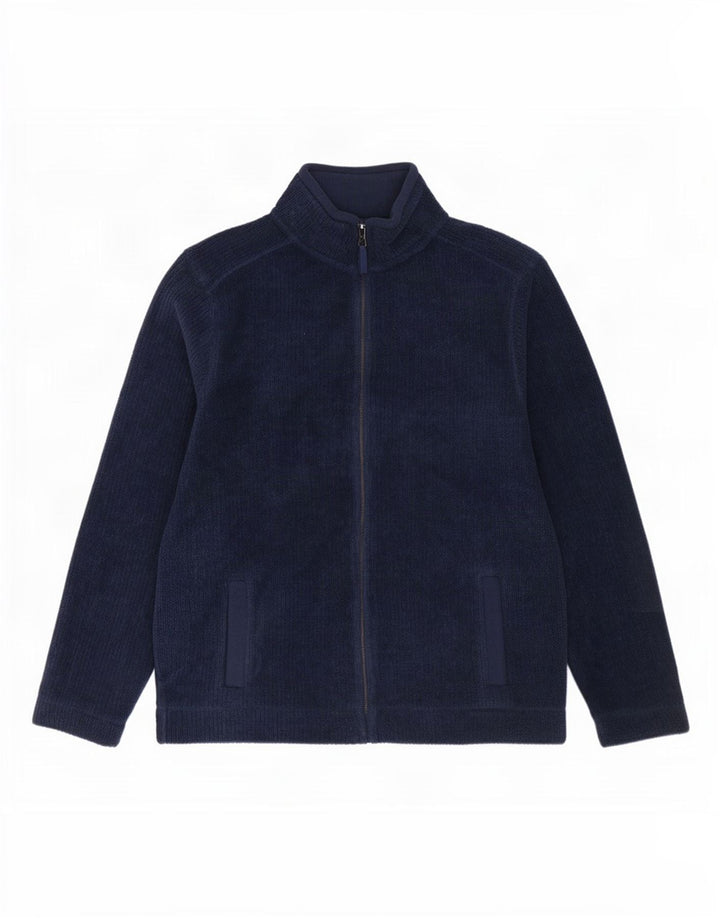 Marks & Spencer Ανδρικό Fleece Jacket UK 38 Medium Navy Blue
