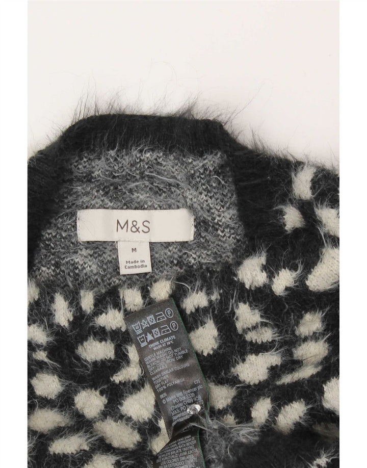Marks & Spencer Γυναικείο πουλόβερ με λαιμό χελώνα UK 14 Medium Black