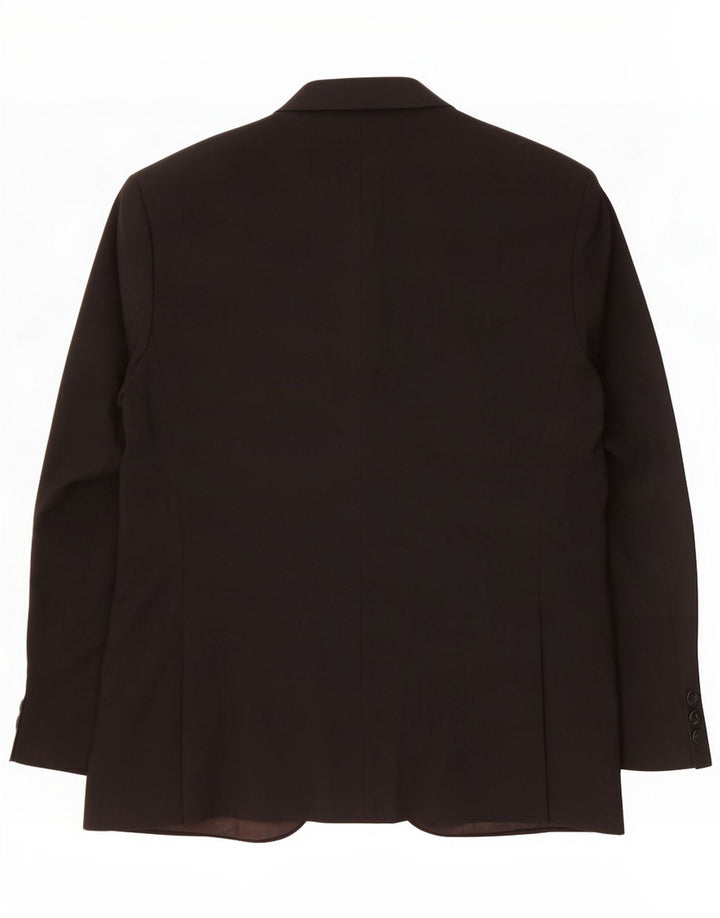 Marks & Spencer Ανδρικό μπουφάν blazer UK 52 3XL μαύρο πολυεστέρα
