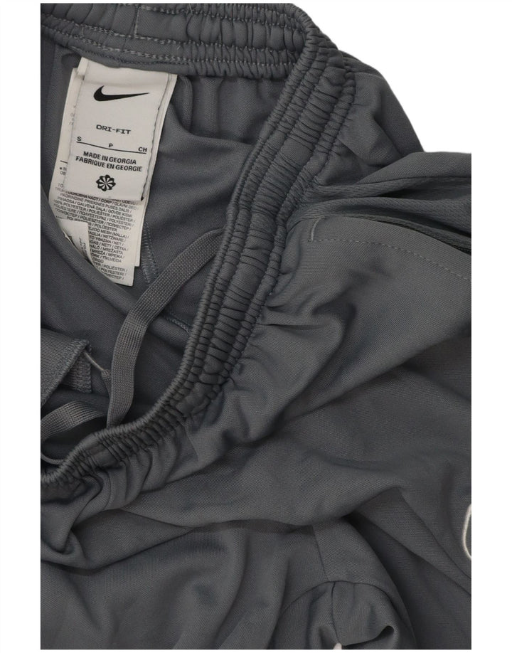 Ανδρικό παντελόνι γυμναστικής Nike Dri Fit Μικρό γκρι πολυεστέρα