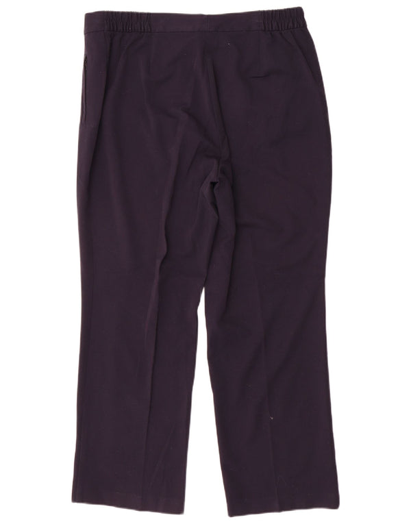 Γυναικεία Casual Παντελόνια Marks & Spencer UK 16 Large W34 L28 Navy Blue