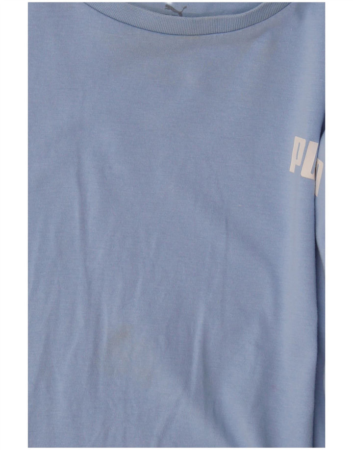 Puma Γυναικείο T-Shirt Top UK 16 Large Blue