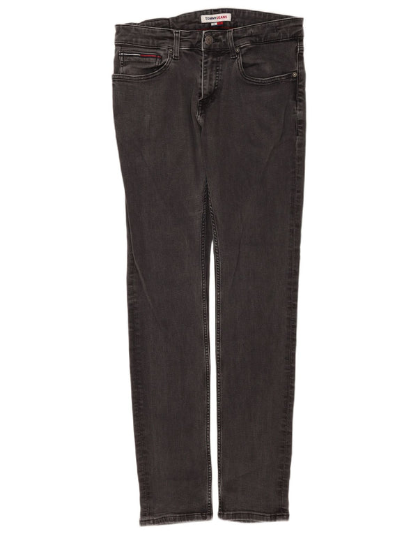 Tommy Hilfiger Γυναικείο Slim Jeans W32 L34 Μαύρο βαμβακερό