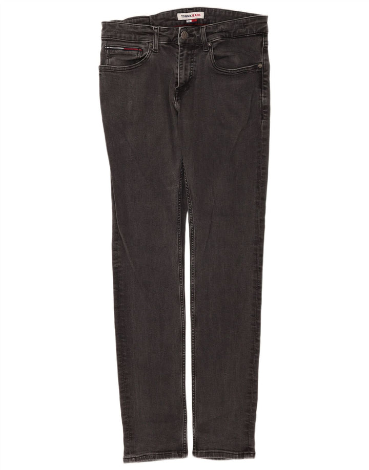 Tommy Hilfiger Γυναικείο Slim Jeans W32 L34 Μαύρο βαμβακερό
