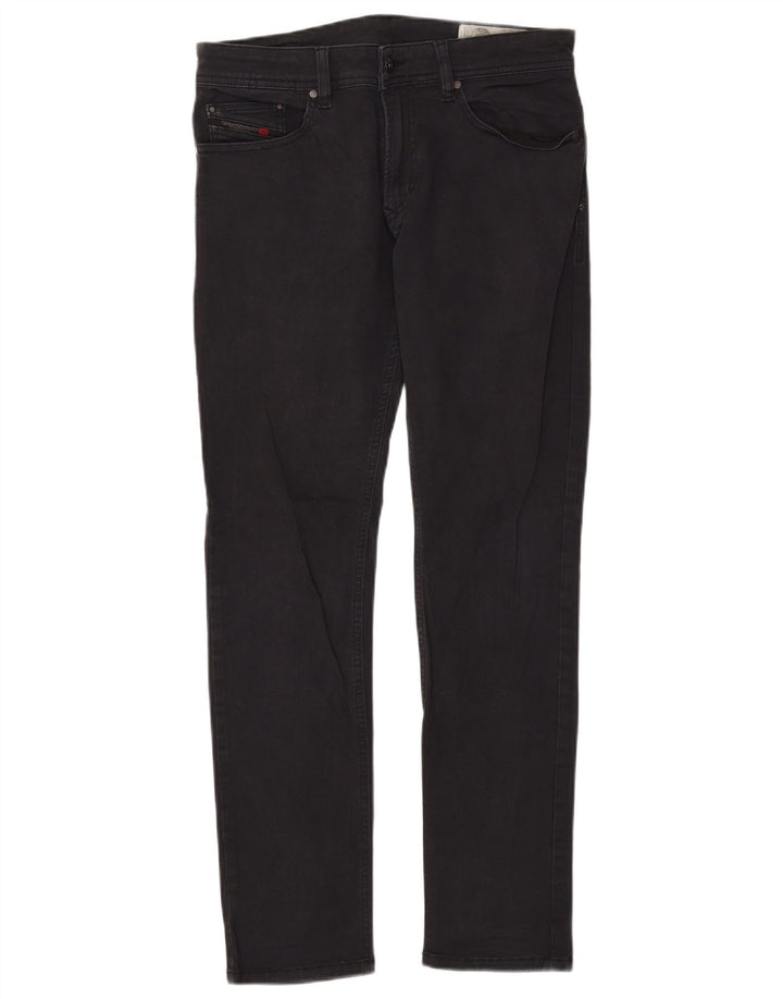 Diesel γυναικεία Thavar-XP-A Slim Skinny Jeans W29 L30 Μαύρο βαμβακερό