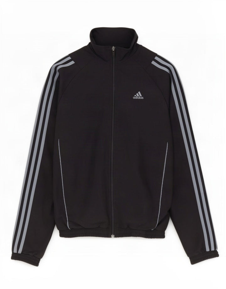 Adidas Boys Graphic αθλητική φόρμα Top Jacket 15-16 ετών Μαύρο Πολυεστέρας