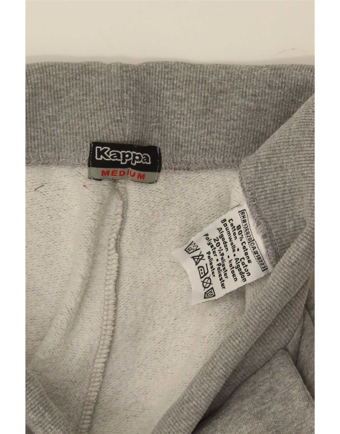 Ανδρική φόρμα Kappa Παντελόνι Joggers Μεσαίο Γκρι Βαμβακερό