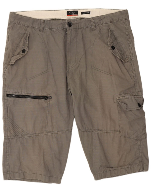Pierre Cardin Ανδρικό σορτς Cargo Regular Fit XL W38 Γκρι βαμβακερό