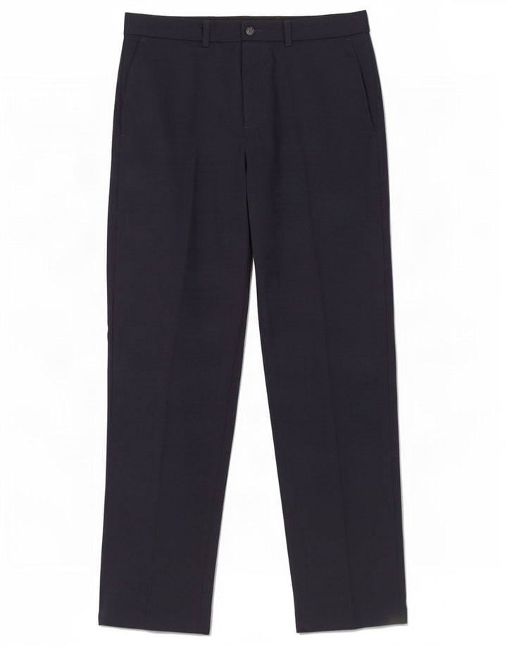 Marks & Spencer Γυναικείο ίσιο παντελόνι W32 L33 Navy Blue Wool