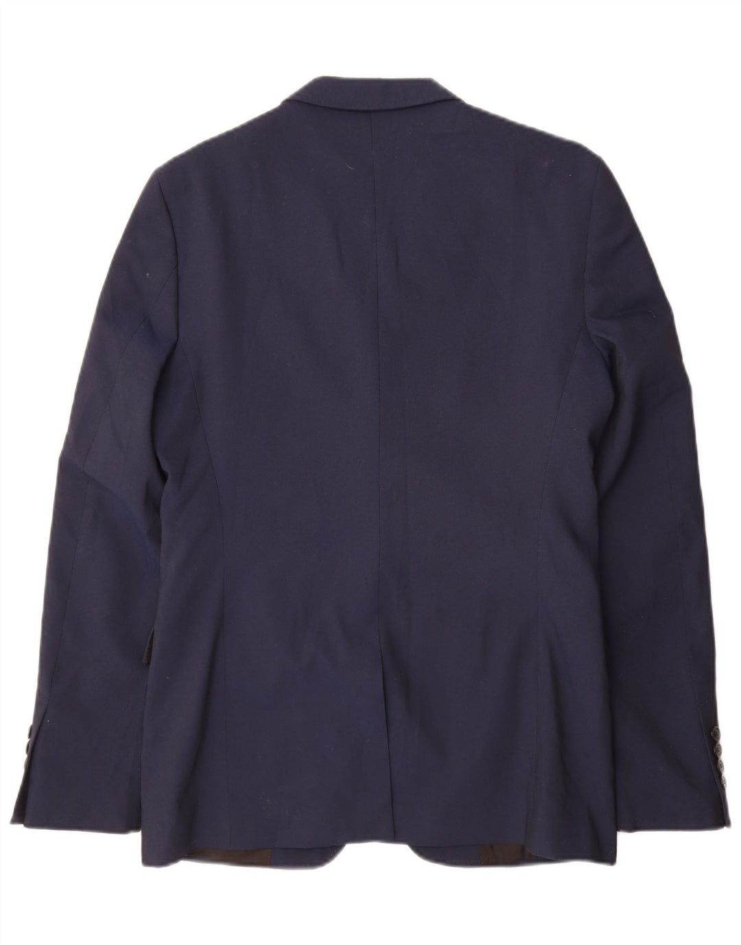 Zara Ανδρικό σακάκι μπλέιζερ με 2 κουμπιά EU 48 Medium Navy Blue Polyester
