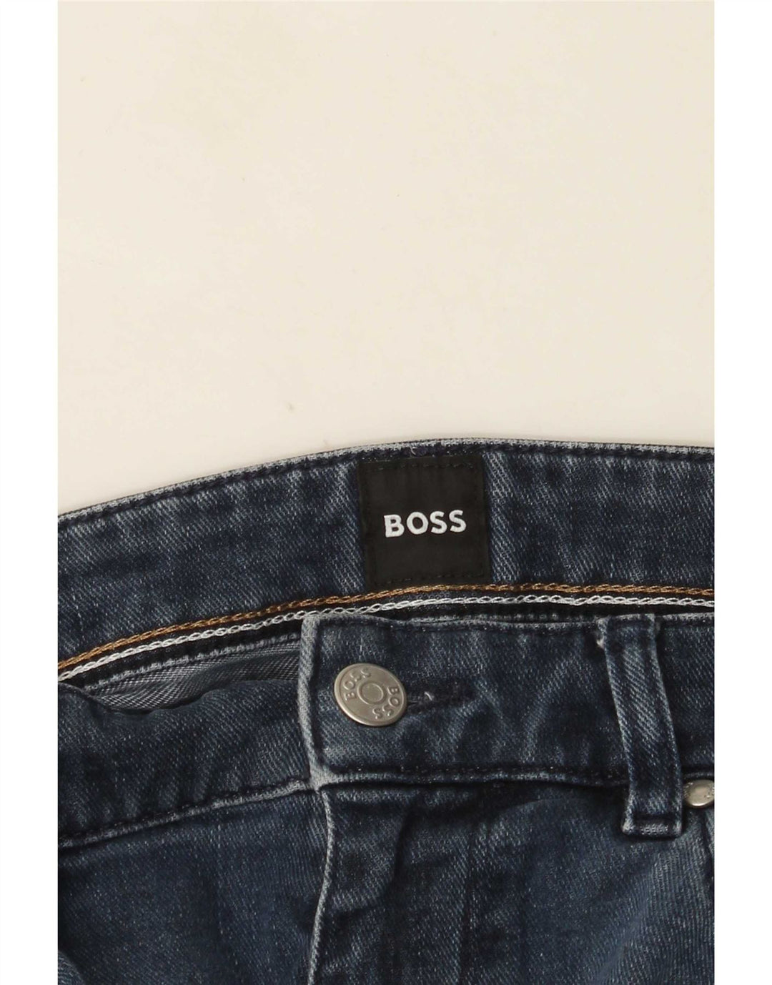 Ανδρικό τζιν Hugo Boss Slim W32 L30 Navy Blue