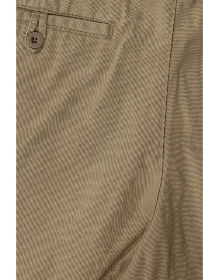 MARKS & SPENCER Ανδρικό σορτς Chino W34 Μεγάλο Μπεζ βαμβακερό