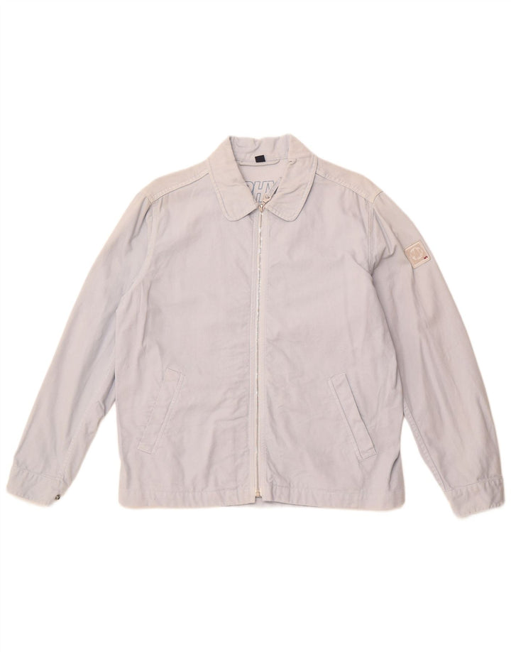 MURPHY & NYE Γυναικείο Bomber Jacket UK 16 Large Blue Cotton