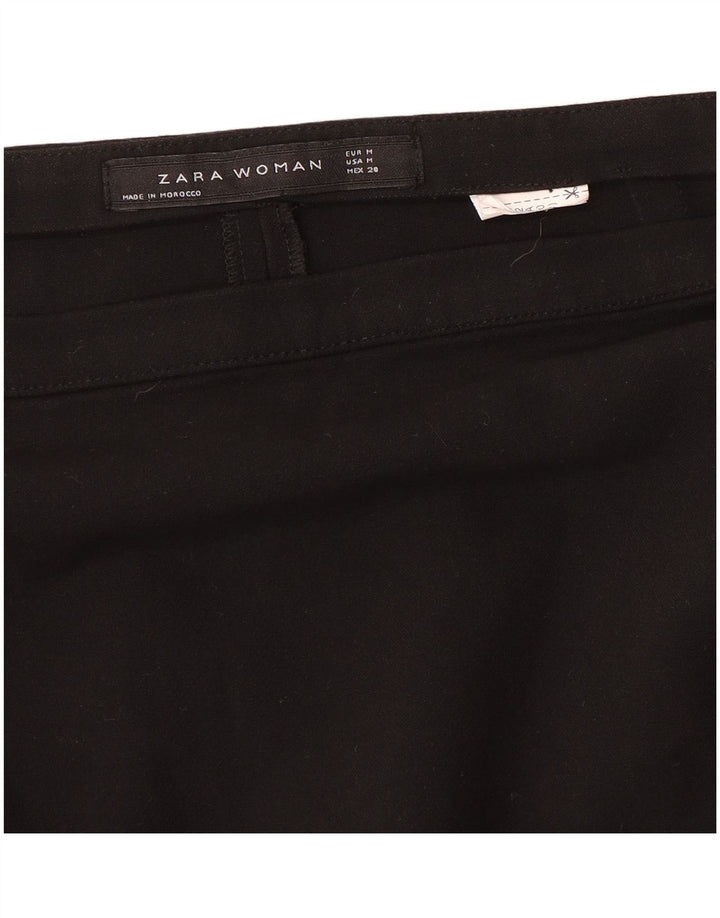 Zara Γυναικεία Τρομπέτα Φούστα Μεσαία W30 Μαύρη