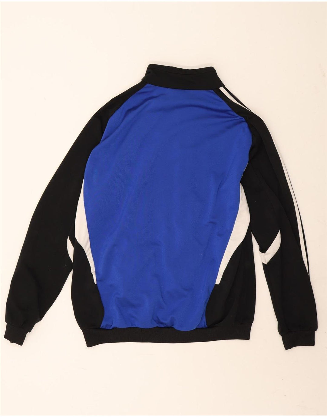 Ανδρική φόρμα Adidas Top Jacket UK 44/46 Large Blue Colorblock Polyester
