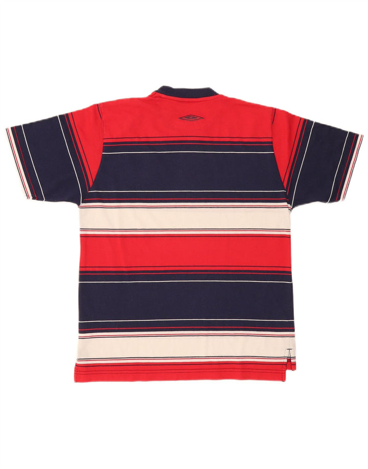 Ανδρικό T-Shirt Umbro Τοπ Μικρό πολύχρωμο ριγέ