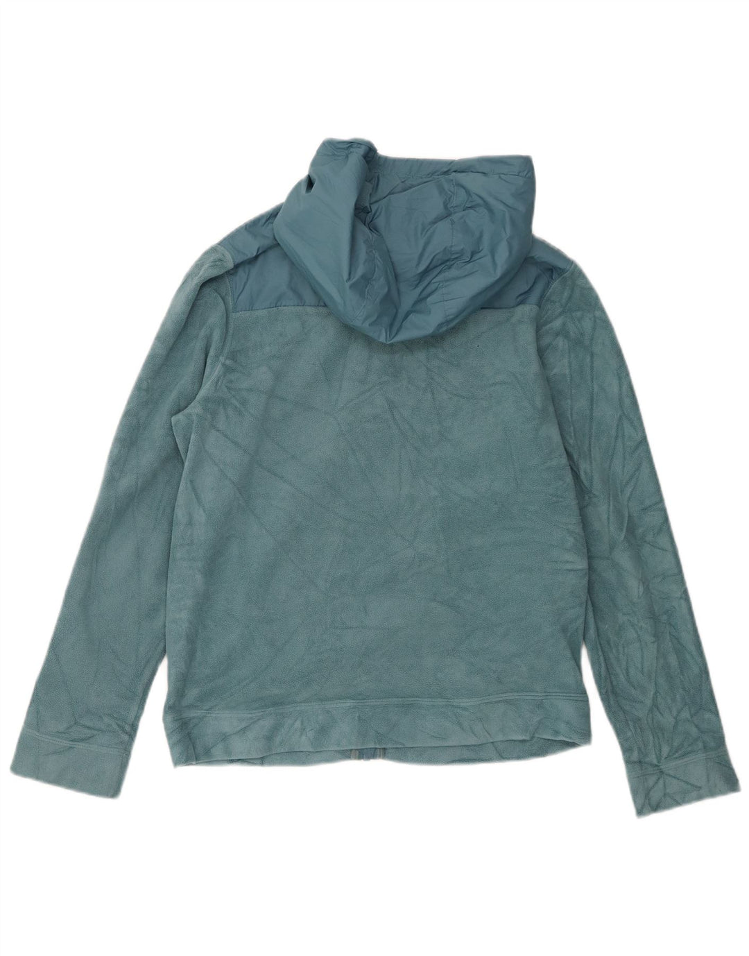 Γυναικείο μπουφάν NIKE με κουκούλα Fleece UK 18 XL Blue Polyester