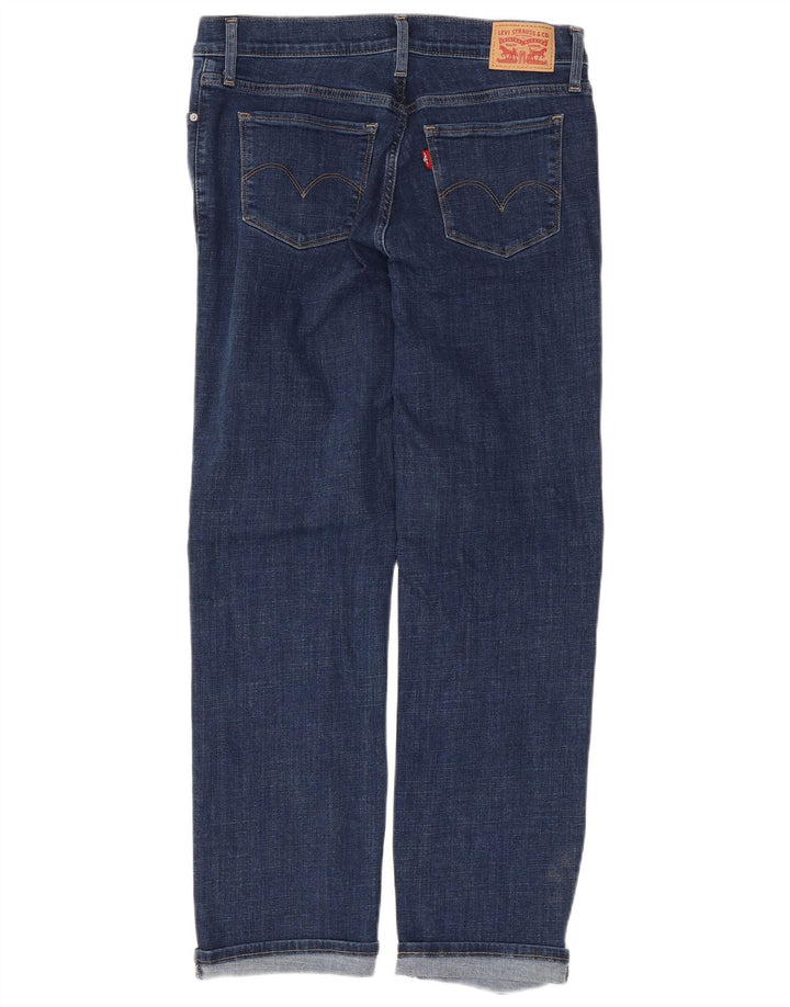 Levi's Womens 314 Shaping Straight Jeans W28 L27 Μπλε βαμβακερό