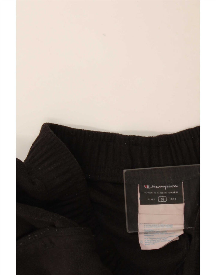 Ανδρικές φόρμες Champion Fleece Παντελόνια Μεσαίο Μαύρο Πολυεστέρα