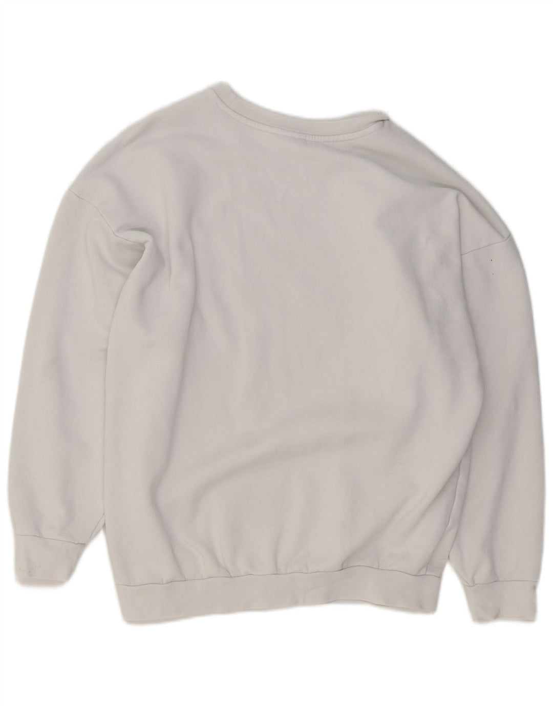 Γυναικείο φούτερ Adidas Oversized Jumper UK 14 Μεσαίο λευκό βαμβακερό