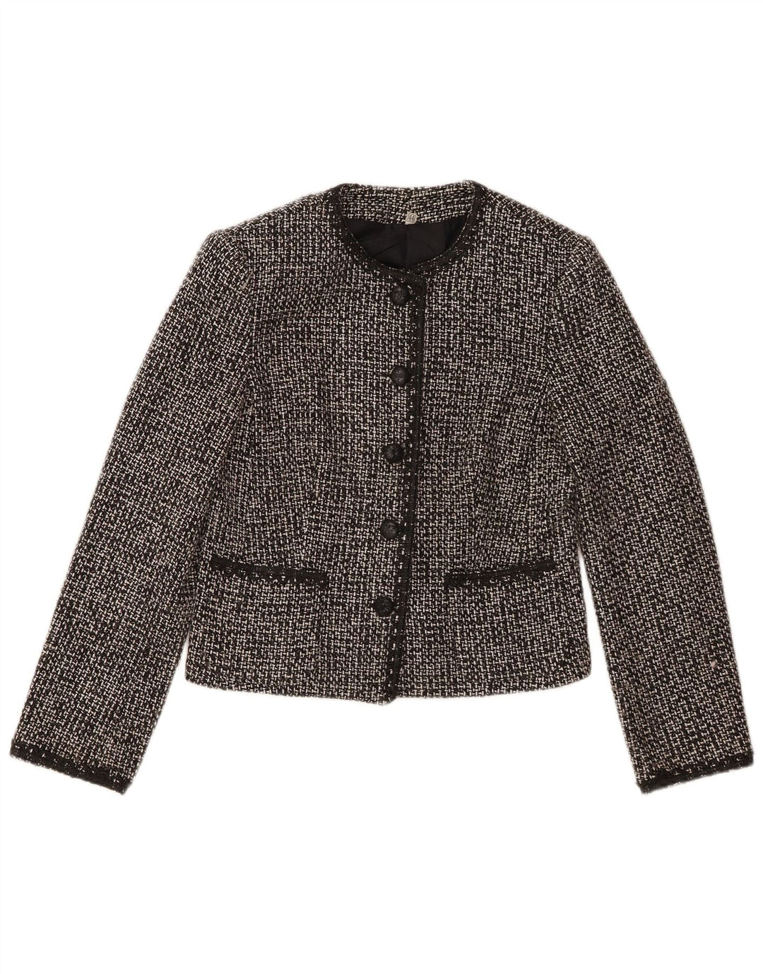 Vintage Γυναικείο Μπουφάν Blazer 5 Κουμπιών IT 44 Μεσαίο Μαύρο