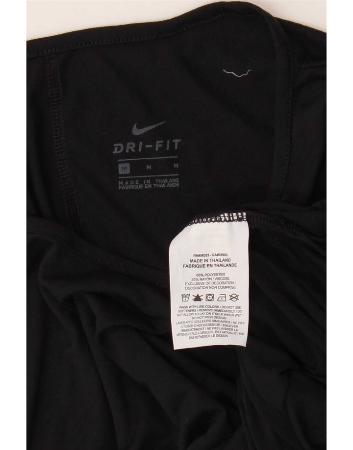 Γυναικείο μπλουζάκι Nike Dri Fit Oversized Top 14 μεσαίου μαύρου πολυεστέρα
