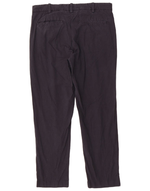 Massimo Dutti Ανδρικό ίσιο παντελόνι Chino EU 44 VLarge W34 L29 Navy Blue