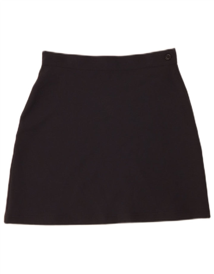 Benetton Γυναικεία Μίνι Φούστα IT 40 Small W26 Navy Blue Polyester