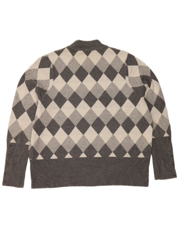 Marks & Spencer Γυναικείο πουλόβερ με λαιμό χελώνα UK 22 3XL Γκρι