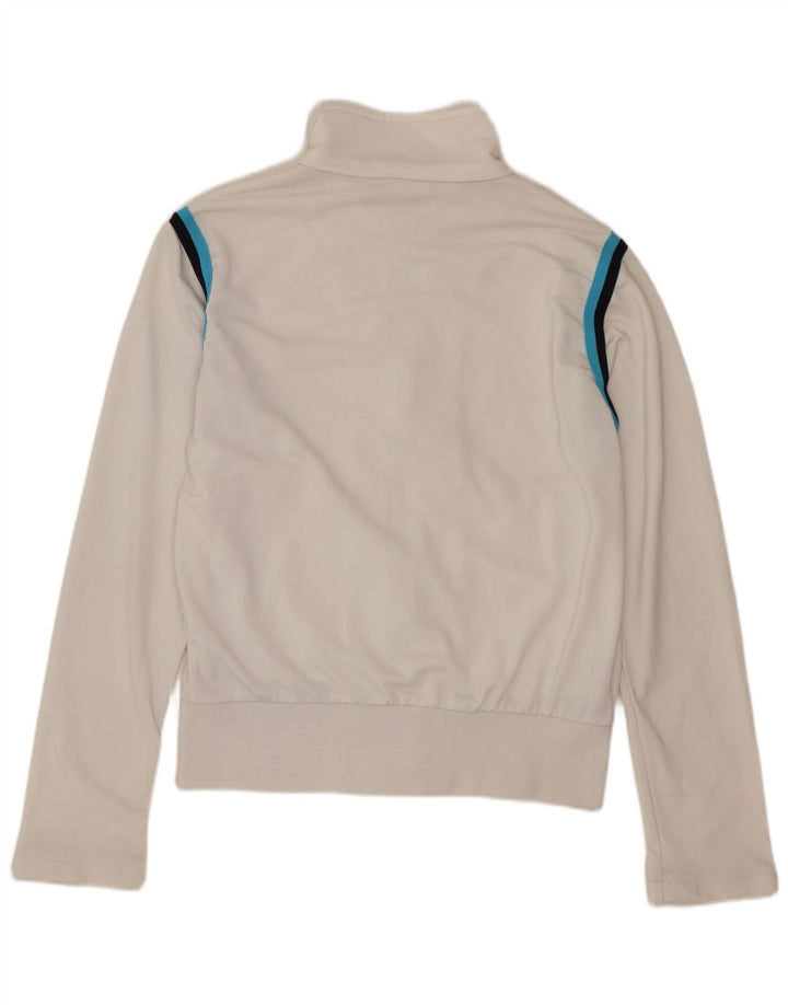 Puma Γυναικεία αθλητική φόρμα Top Jacket UK 10 Small White Ride Polyester