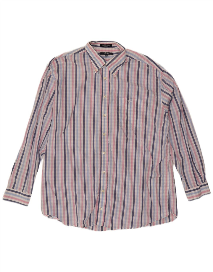 Ανδρικό πουκάμισο Gant Regular Fit 2XL Πολύχρωμο βαμβακερό