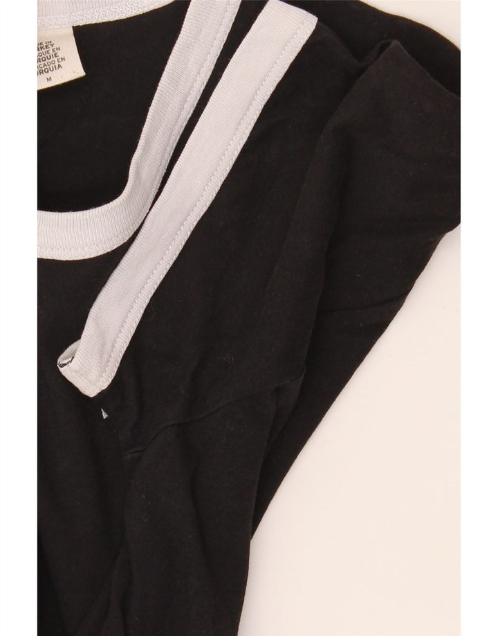 Γυναικείο T-Shirt Levi's Top UK 14 Medium Black Colourblock