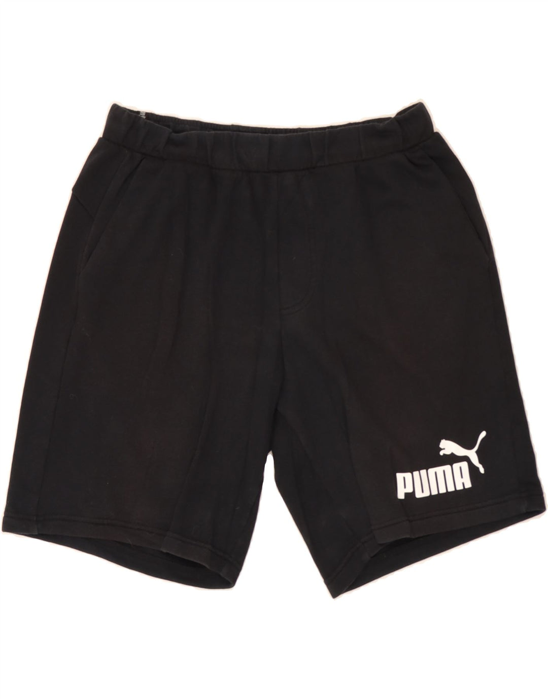 PUMA Mens Graphic Sport Shorts Large Black Vintage Puma and Second-Hand Puma from Messina Hembry 