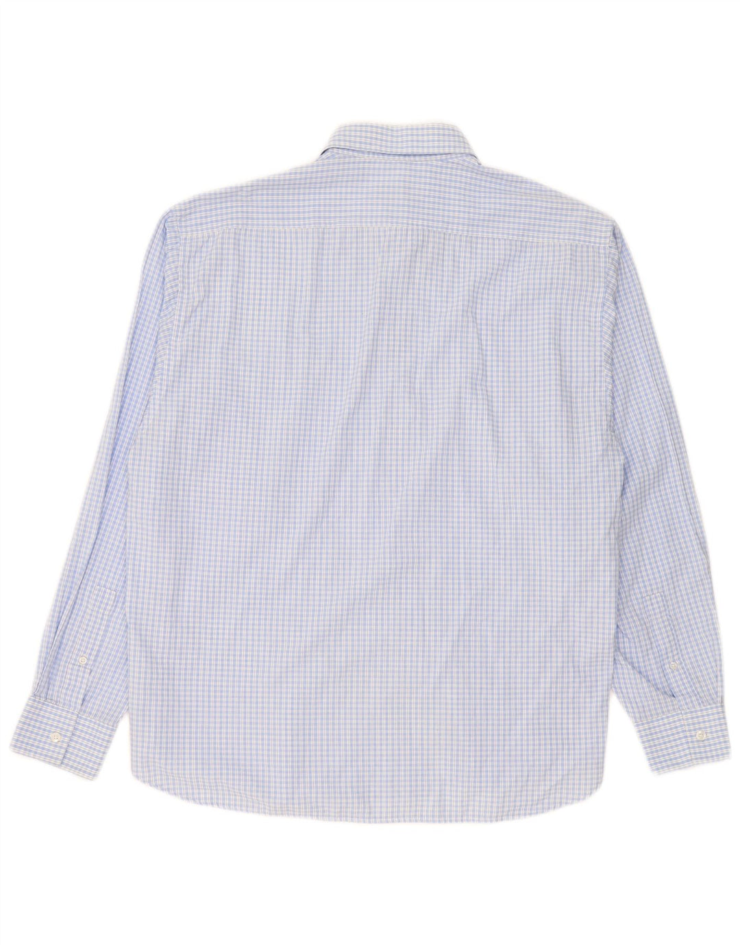 Ανδρικό πουκάμισο Yves Saint Laurent 2XL Blue Check Cotton