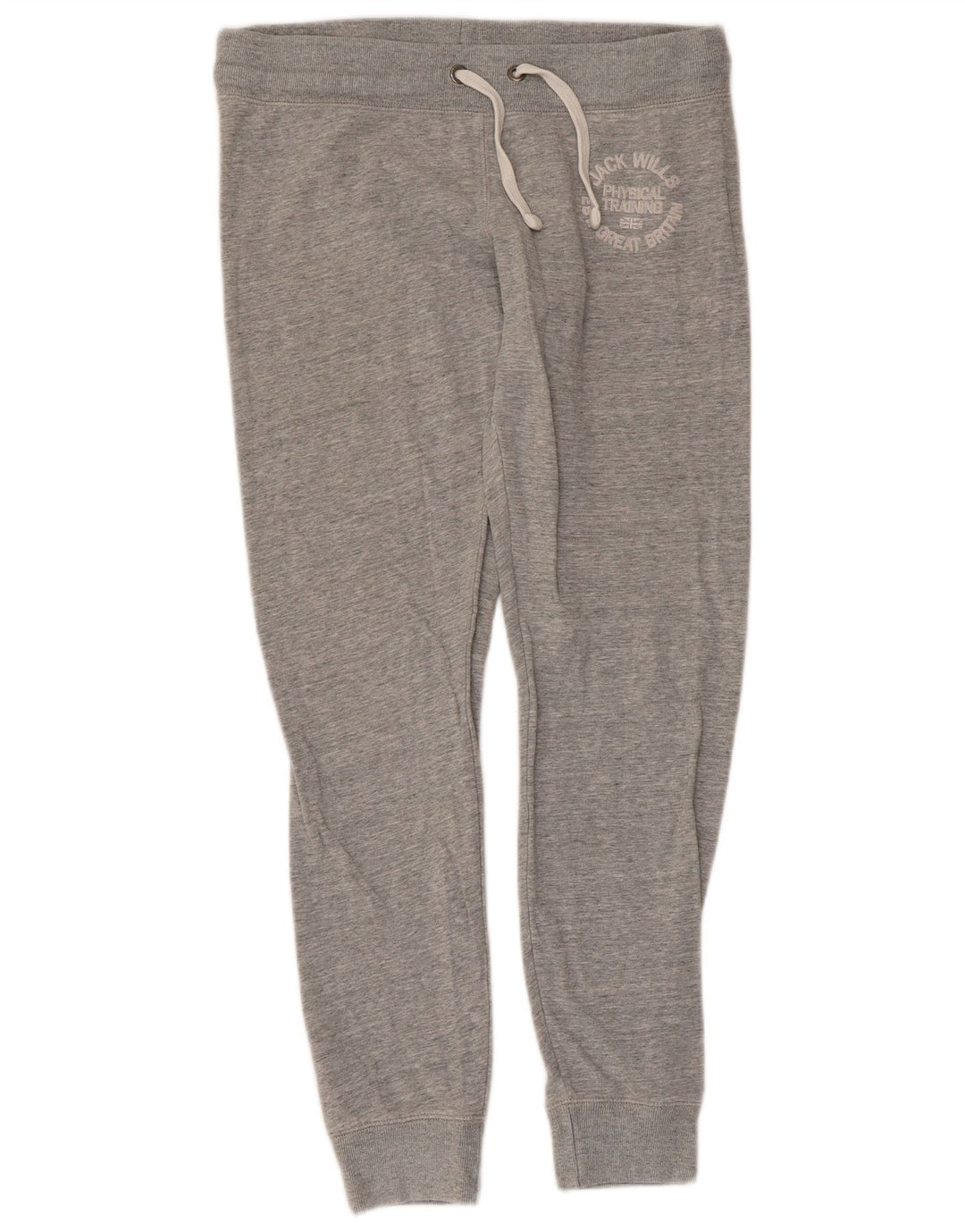 JACK WILLS Γυναικεία Skinny Fit Φόρμα Παντελόνι Joggers UK 12 Medium Grey