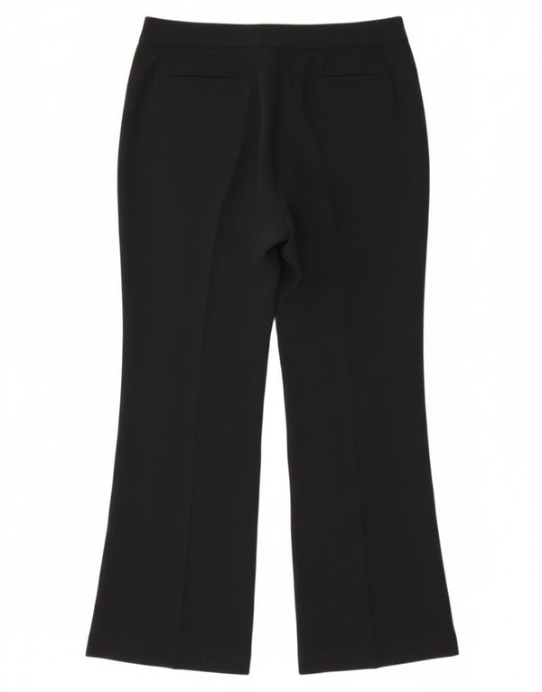 Eddie Bauer Womens Petite Bootcut Casual Trousers US 6 Medium W30 L29 Black