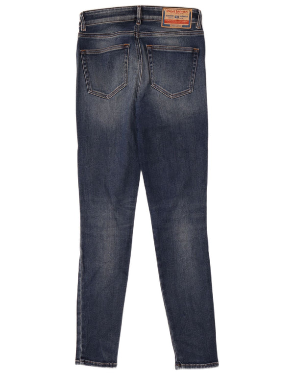 Diesel Γυναικείο Skinny Jeans W26 L30 Μπλε βαμβακερό
