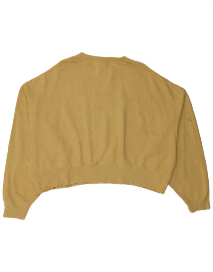 Γυναικεία φούτερ NIKE Crop Oversized Jumper UK 14 Medium Khaki Cotton