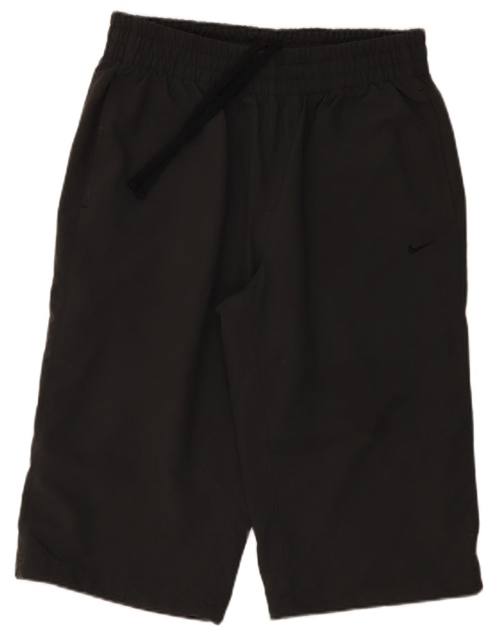 NIKE Mens Grant Fit Bermuda Sport Shorts Large Black Polyester