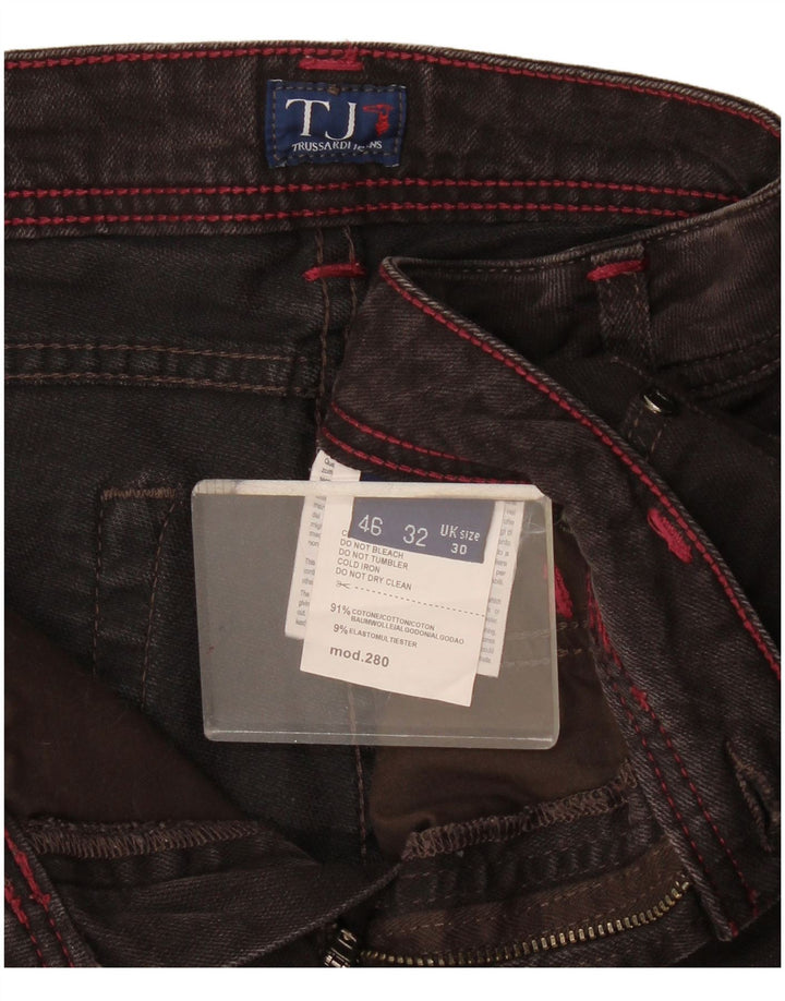 Trussardi Γυναικείο Slim Jeans W30 L33 Καφέ Βαμβακερό