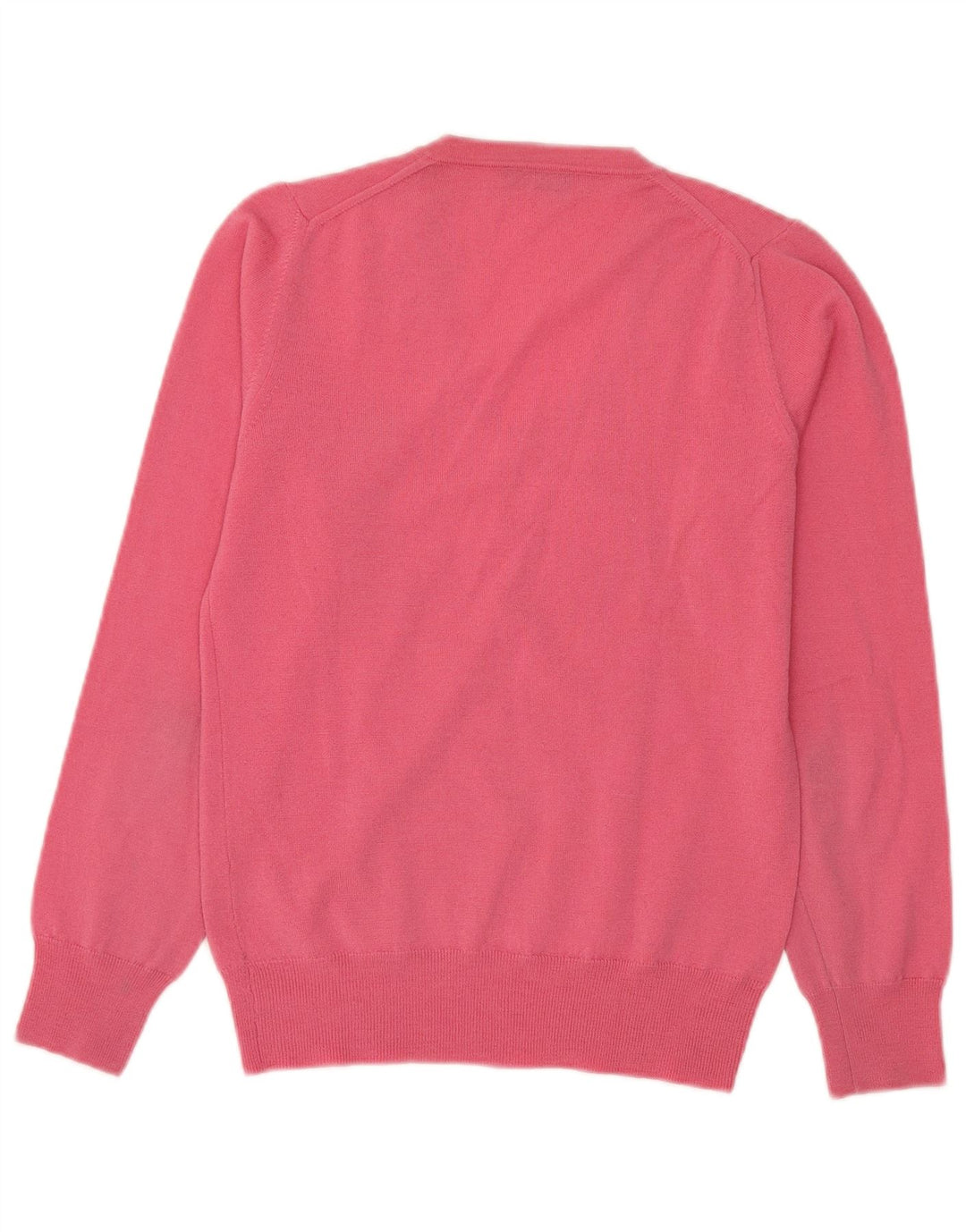 Fred Perry Γυναικείο πουλόβερ με V λαιμόκοψη UK 12 Medium Pink