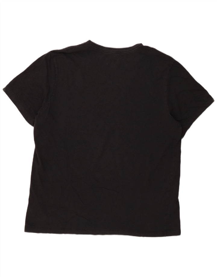 Jordan Ανδρικό T-Shirt Top XL Μαύρο βαμβακερό