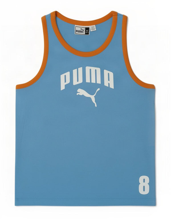 Γυναικείο γιλέκο γραφικών Puma UK 18 XL Blue Colourblock Βαμβακερό