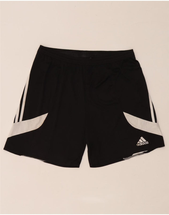 Ανδρικό σορτς Adidas Climalite με μεγάλο μαύρο χρώμα πολυεστέρα