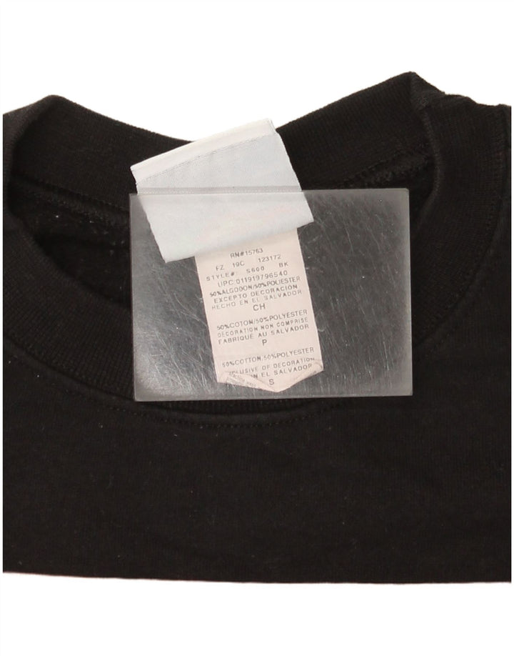 Champion Ανδρικό γραφικό φούτερ Kane Brown Jumper Μικρό μαύρο βαμβακερό