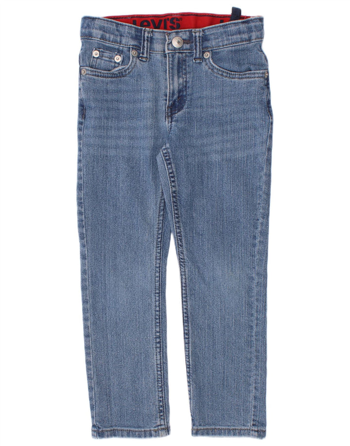 Levi's Boys 511 Slim Jeans 4-5 ετών W22 L18 Μπλε βαμβακερό